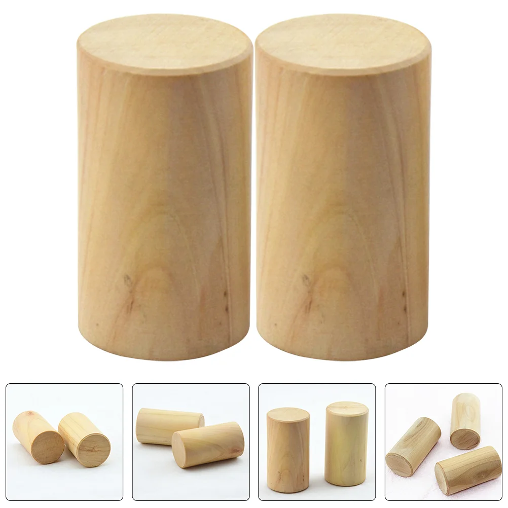 Wooden Shaker Toys Handheld Smooth Children Party Performance Dance Educational