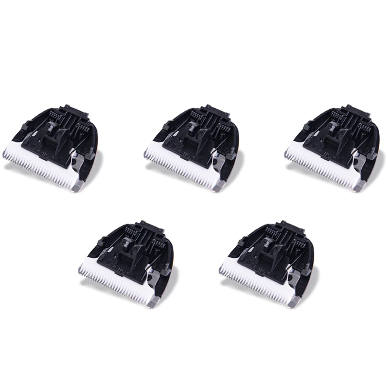 

5X Pet Hair Trimmer Cutter Head Ceramic Blade Compatible For CP3100 3180 7800 8000 Grooming Clipper Replacement Knives
