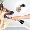 Electric Dog Nail Clippers Quiet Emery Nail Grinder Rechargeable USB Charging Pet Paws Grooming Trimmer Tools Dog Supplies 1