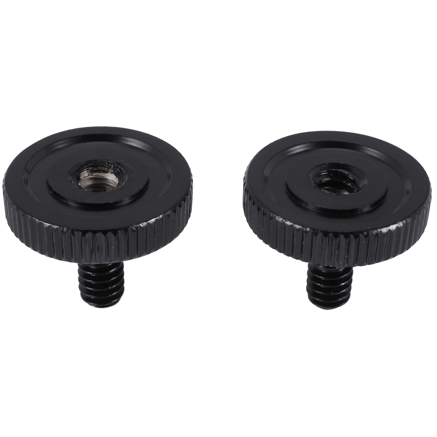 

Thumb Screw Camera Quick Release 1/4 inch Thumbscrew L Bracket Screw Mount Adapter Bottom 1/4 inch-20 Female Thread (Pack of 2)