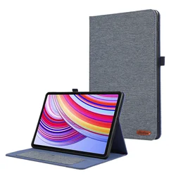 Enhanced Soft Stand Flip Cover for Poco Pad 12.1 inch (Blue)