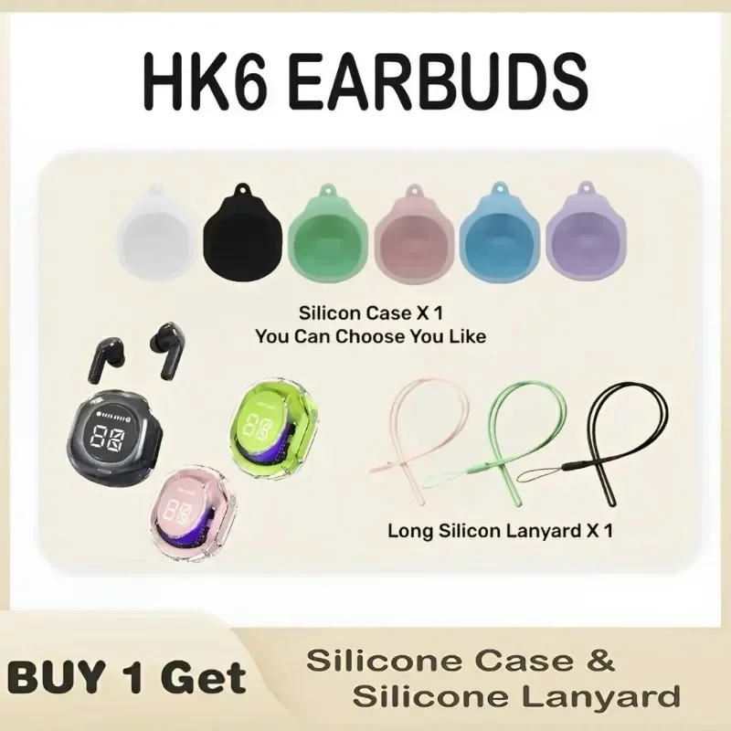 Wireless Bluetooth In Ear Headphones with Charging Case
