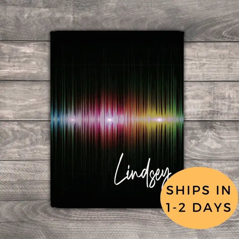 

Colorful Throw Blanket, Personalized Blanket For Kids, Adult Blanket, New Apartment Housewarming Gift, Birthday Gift Ideas For B