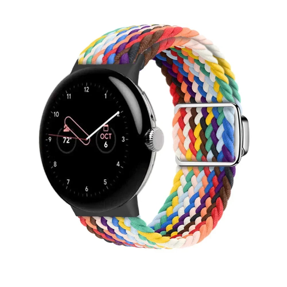 Magnetic Nylon Braided Sports Strap – Breathable & Comfortable Wristband Accessory, 41mm