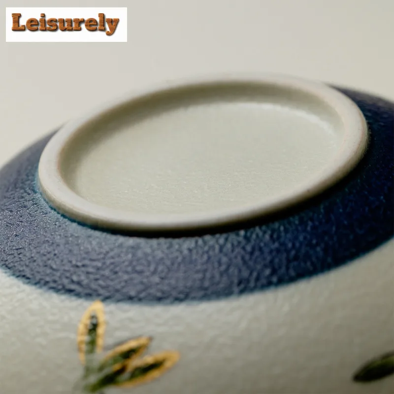 2pc/lot Butterfly Orchid Teacup Zen Tea Bowl Beautiful Tea Cup Tea-tasting Smelling Cup Chazhan Master Cups Chinese Tea Set 80ml