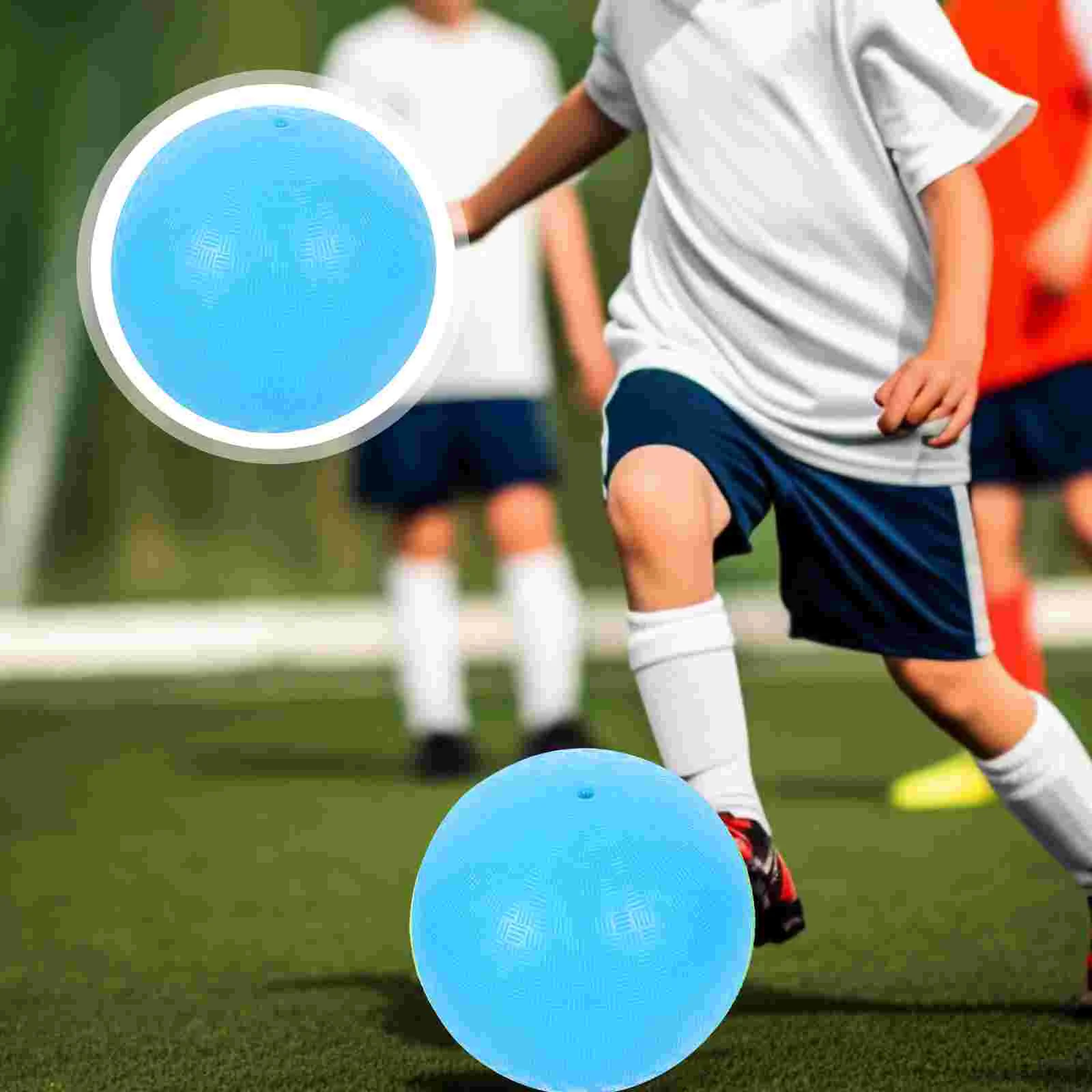 Kids Playing Balls Playground Game Kick for Outdoor Patting Home Red Pvc Ages 8-12 2