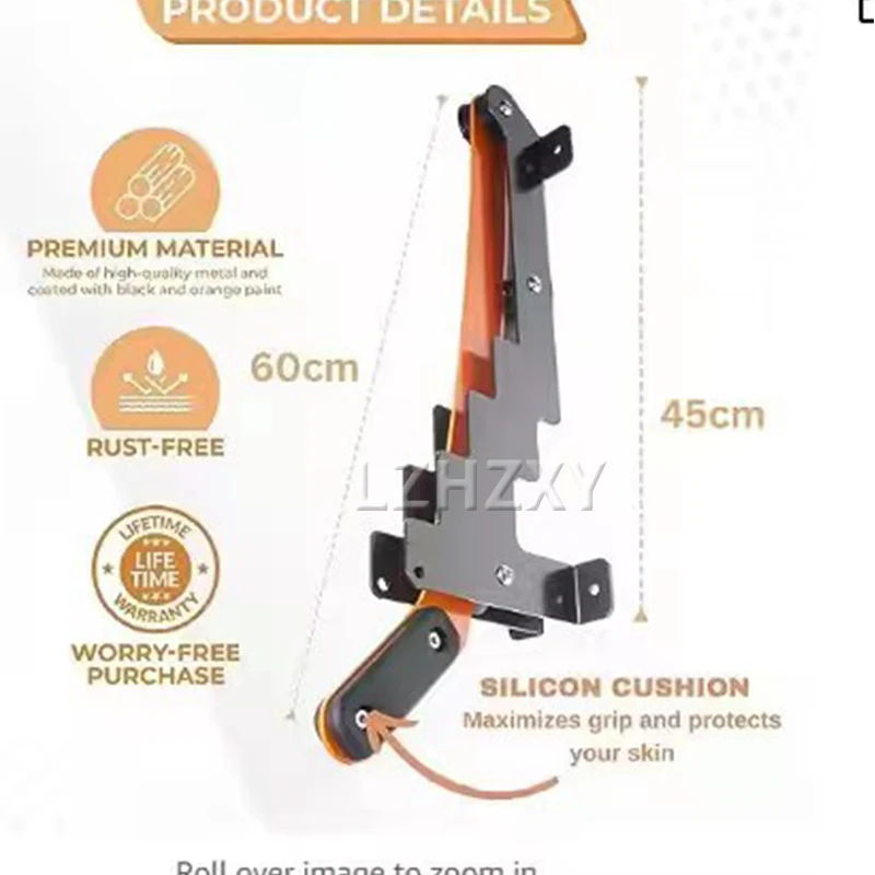 Wall Mounted Kindling Splitter Firewood Kindling Splitter Portable Manual Fire Wood Firewood Cutter