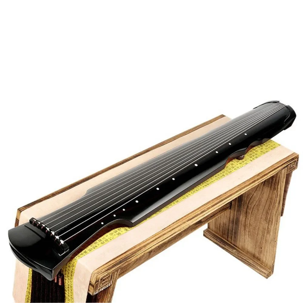 Ancient Zither 7 Strings Guqin Zither Handmade Guzheng Beginner Stringed Instruments with Accessories Chinese Traditional Musical Instrument