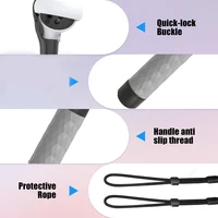 1 Pair Extended Handle VR Game Accessories For Meta/Oculus Quest 2 Controller Grips For Beat Saber Gaming Experience - Image 5