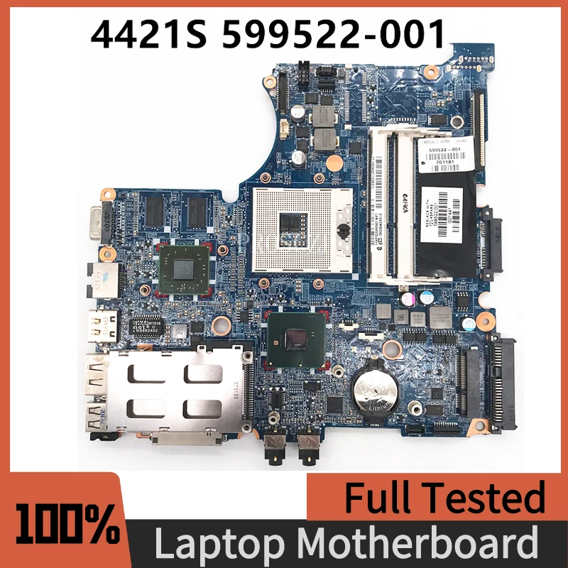 

599522-001 599522-501 599522-601 High Quality Mainboard For HP Probook 4421S Laptop Motherboard HM57 HD5470 100% Full Tested OK