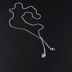 Custom Hip - Hop Headphone Pendant Necklace - Stainless Steel Clavicle Chain Jewelry Accessory (70cm Adjustable)