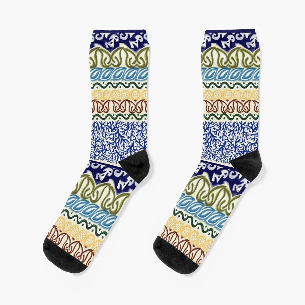 

Polish Folk and Peaweed Socks gym Soccer Socks Man Women's