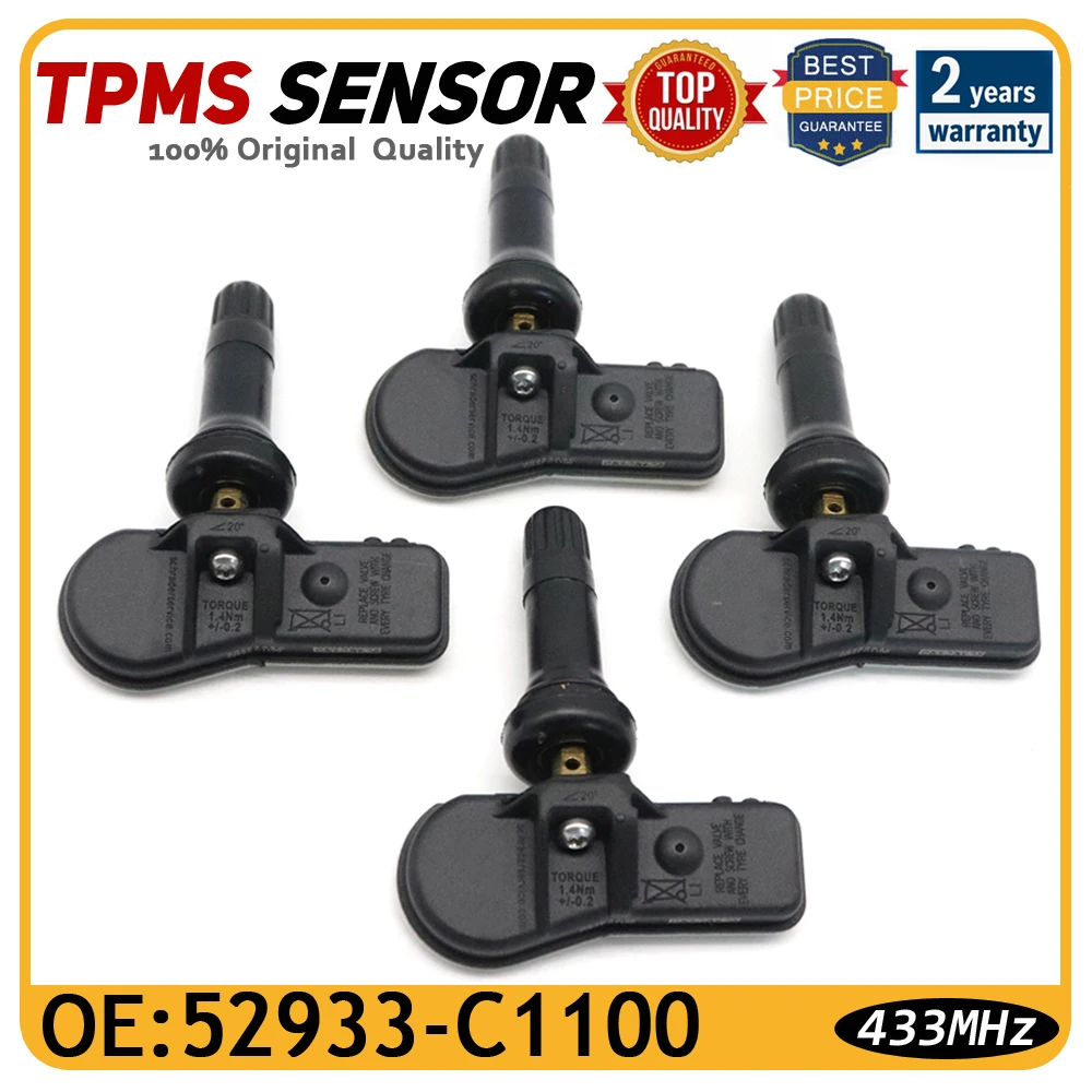 Датчик давления в шинах для Hyundai Creta 2016-2018 датчик TPMS 433 МГц 52933C1100 52933-C1100 | Автомобили