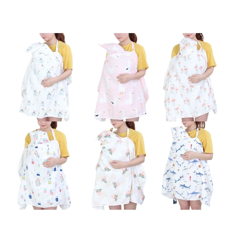 

Lightweight & Durable Nursing Cover Functional Nursing Poncho for Busy Parents
