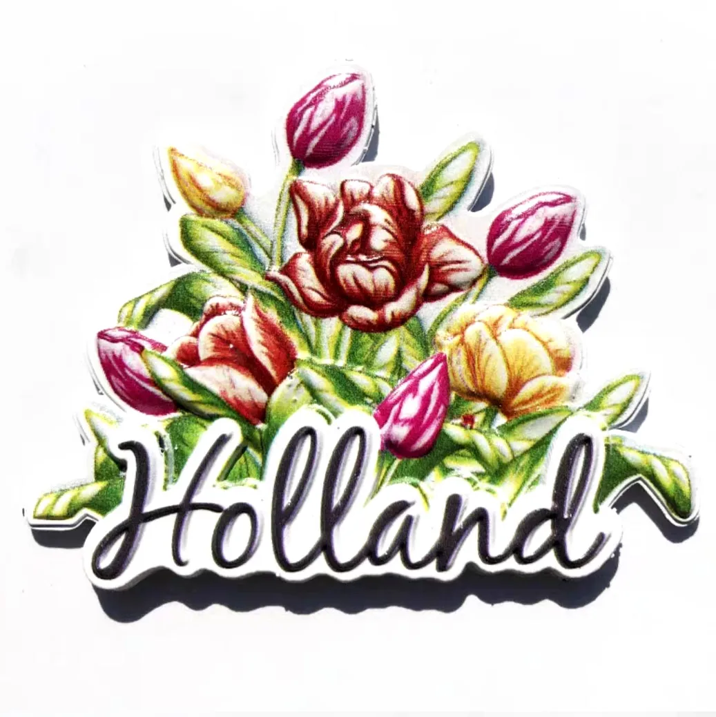 Netherlands Amsterdam Tourist Souvenir Magnetic Refrigerator Sticker Collection Gift Fridge Magnets Magnetic Fridge Magnets