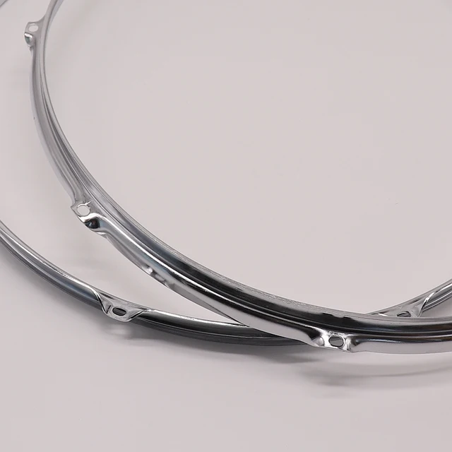 Cerchio Per Batteria In Lega Di Zinco - Ricambio Robusto Per Rullanti 8, 10, 12, 14 Pollici - Foto 3