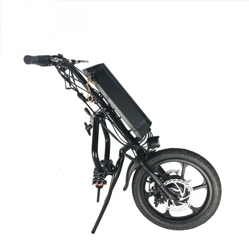 2022 Vendita Calda Sedia A Rotelle Handcycle 16 "36V 500W Bici Elettrica Bicicletta Attaccata Handbike Con Batteria 11.6Ah