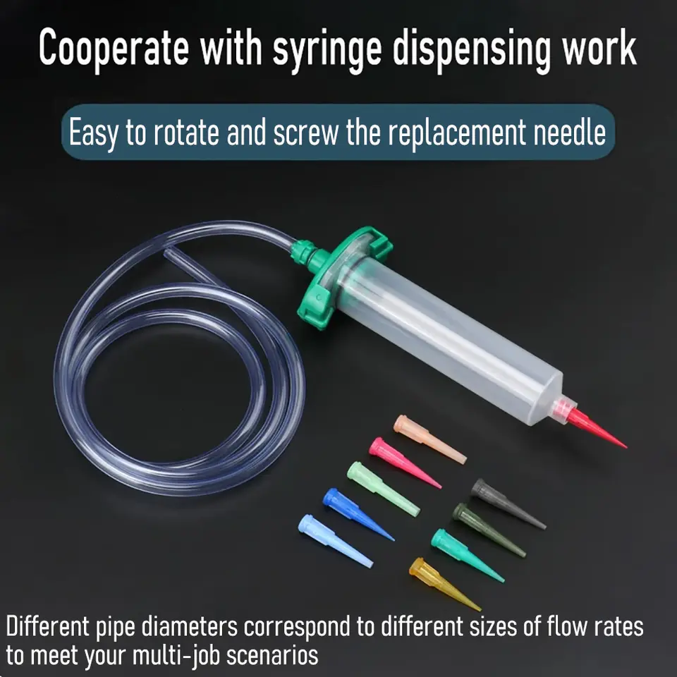 10pcs Luer Lock TT Tapered Tips Precision Liquid Syringe Dispenser Needles Tips 30mm 10/11/13/14/15/16/18/20/21/22/23/25/27/30G image 5