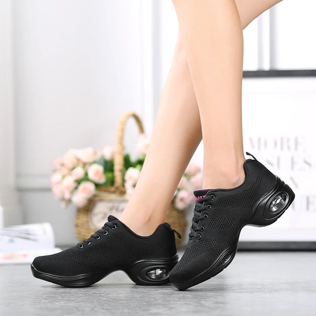 women's jazz slip on dance sneakers Dance Shoes Women Jazz Hip Hop Shoes  Sneakers for Woman Feature Soft Outsole Breath Dance - AliExpress