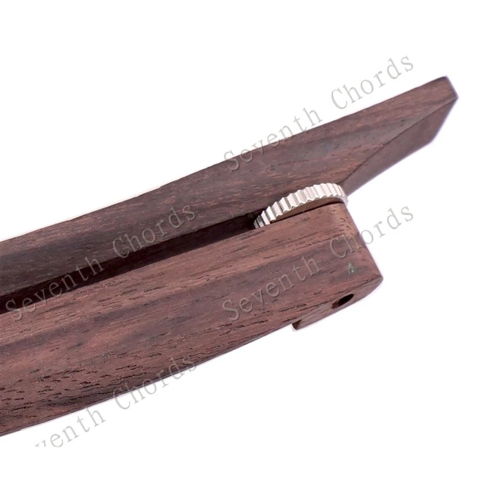 

1Pcs 6 String Archtop Jazz Guitar Adjustable Floating Rosewood Bridge Parts For Folk Acoustic Guitar Parts Instrument Accessory