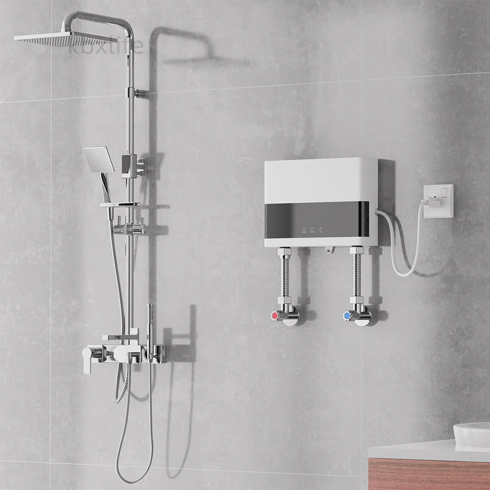 110 فولت 220 فولت سخان مياه فوري الحمام المطبخ الح...