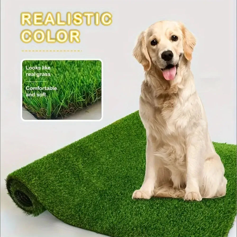 1PC artificial turf for gardens gatherings pet training and landscaped backyards durable