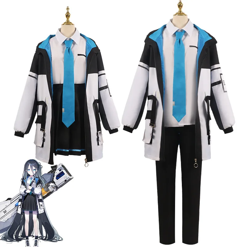 

Blue Archive Tendou Arisu Cospplay Costume Alice Men's And Women's JK Uniform Skirt Aris Game Anime Halloween Role Play Clothing