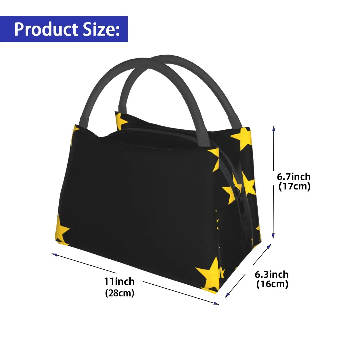 European Stars Portable insulation bag for Cooler Thermal Food Office Pinic Container