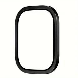 Premium Tempered Glass Screen Protector with Aluminum Alloy Frame for Ultra 3 2 1 49MM (Black)