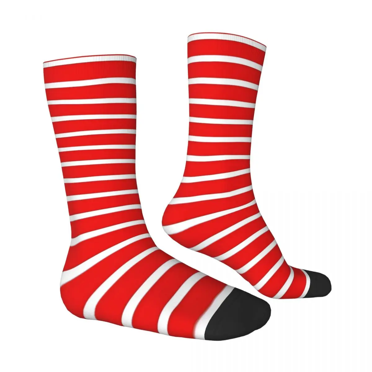 Hot Sale Red And White Stripe Adult Socks,Unisex socks,men Socks women Socks