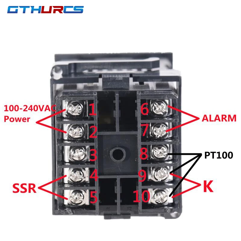 รูปสินค้า เครื่องควบคุมอุณหภูมิ REX-C100 ดิจิตอล แม่นยำสูง