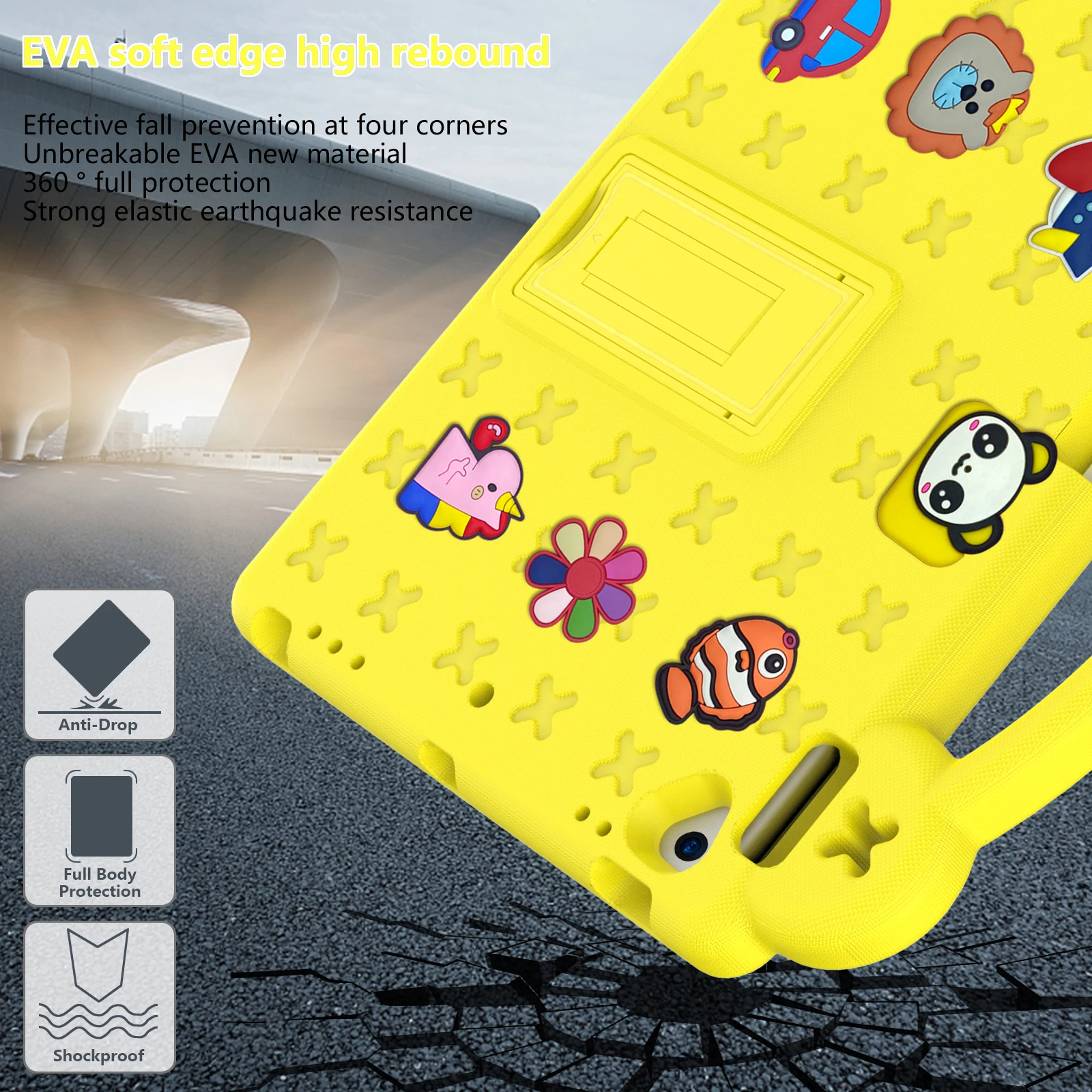 For IPad 10 10th 2022 Case EVA Cover For IPad 10.2 7th 8th 9th Pro 11 2018 2021 Mini 6 5 4 3 10.5 Air 2 9.7 6th 2018 Air4 2020_voghion.com