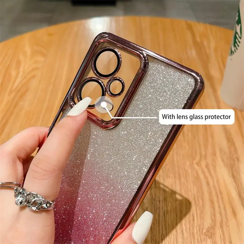 Glitter Plating Case On For Xiaomi Redmi Note Pro Note8