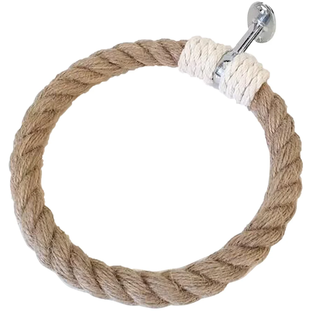 

Towel Stand Rope Towel Ring Strap Hangers Rack Decor Hand Holder for Bathroom Bohemian Home