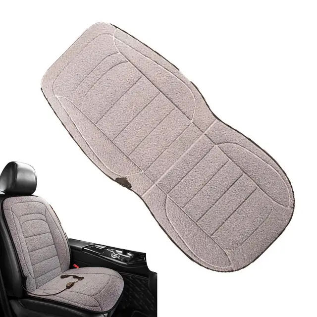 Winter autos beheizte Sitzbezüge 12V Auto heizung Autos itz kissen mit  Rückenlehne schnell heizendes Sitzpolster für Autozubehör - AliExpress