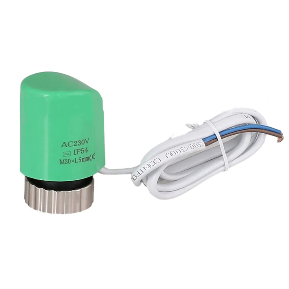 

1PC AC230V Electric Thermal Actuator For Manifold Underfloor Heating NC/NO Valve M30x1.5mm Normally Open/Closed