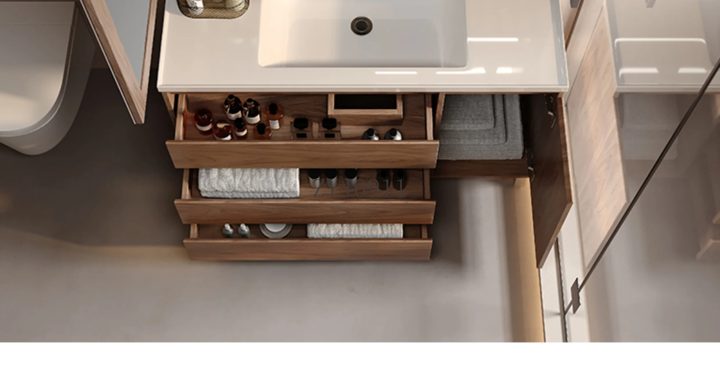 Bathroom Cabinet Storage Open Cabinets Small Closet Closed Toilet Filing Sink Base Kitchen Washbasin Furniture Luxury Vanity Wc