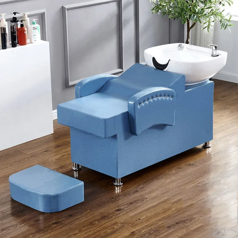 

Massage Shampoo Chair Hair Salon Lounge Comfort Luxury Hair Wash Chair Shower Head Therapy Behandelstoel Salon Furniture MQ50SC