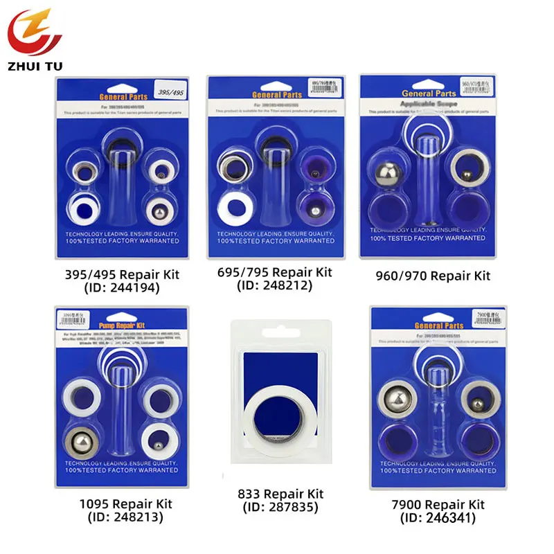 Airless Sprayers Pump Repair Kit 244194/248212/287835/248213/246341