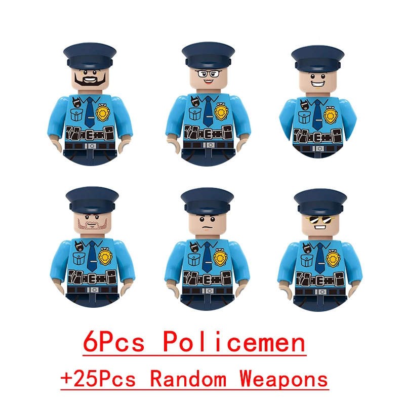 Military Armored Vehicle and Special Forces Building Block Toy Set