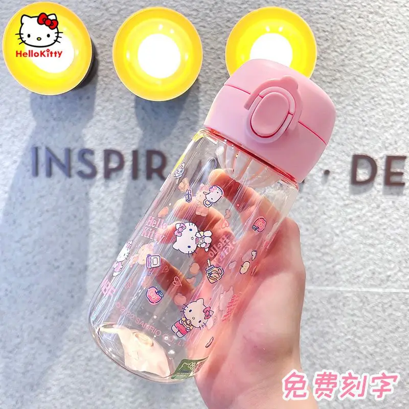 Kawaii Sanrio Hello Kitty Bottle - Summer Drink Cup - Kuru Store