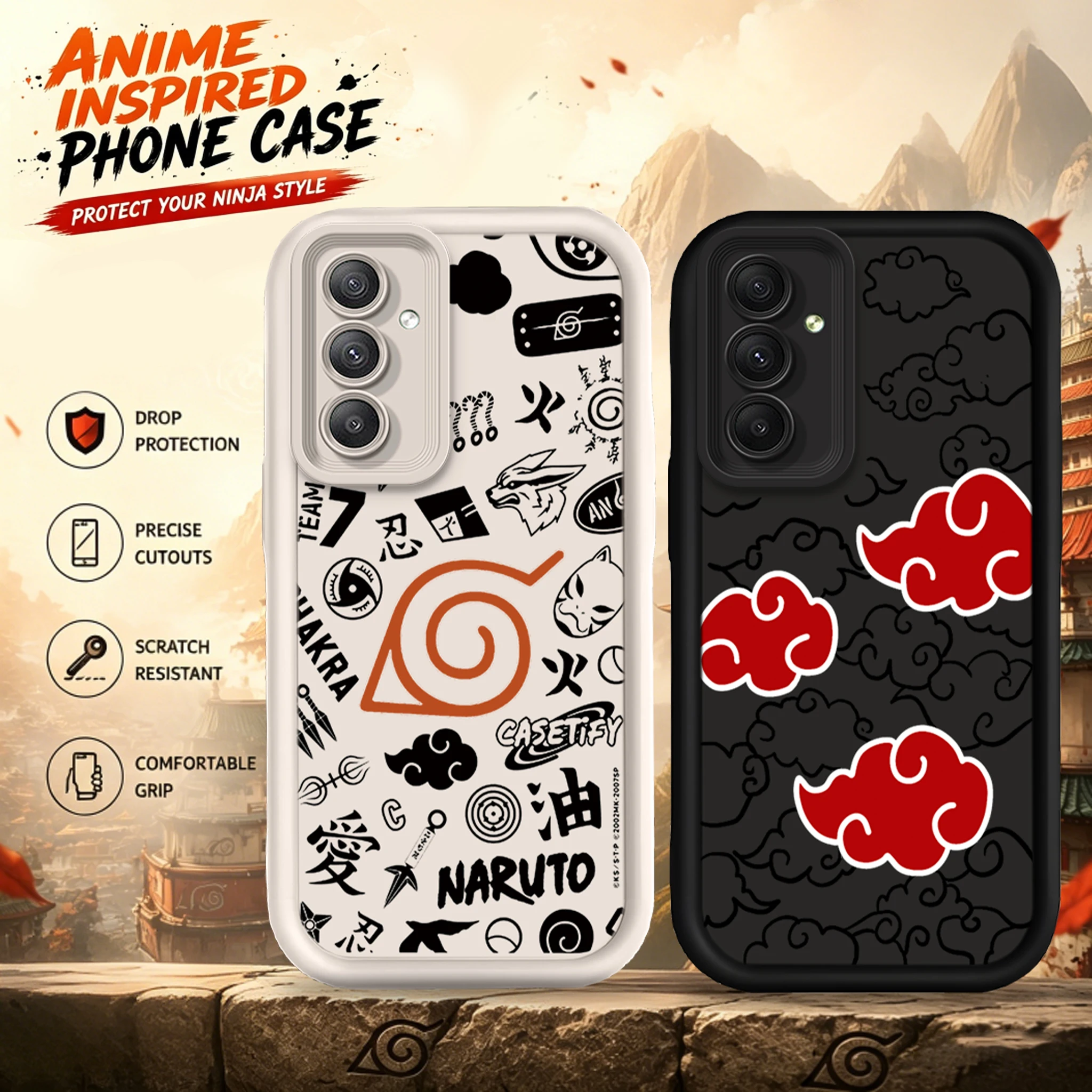 Anime Naruto Trendy Symbol Phone Case