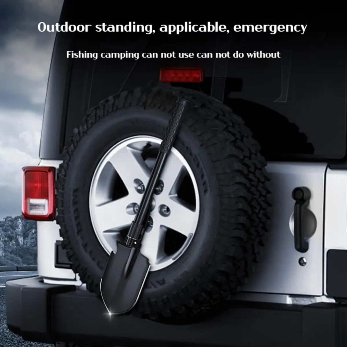 Foldable Outdoor Camping Shovel 4