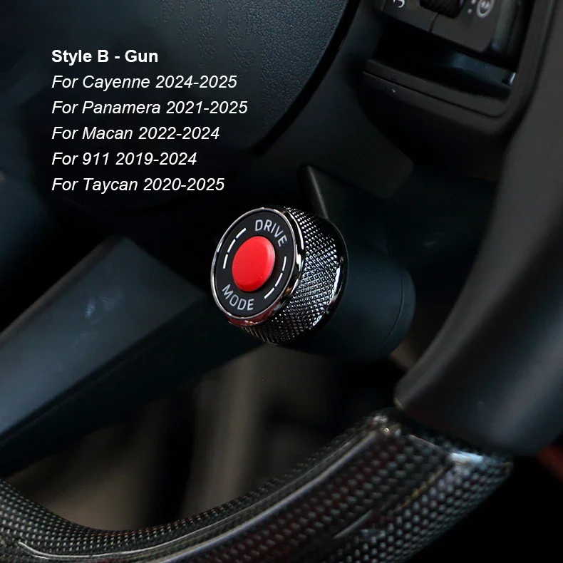 Sport Chrono Lenkradtasten für Porsche Cayenne/Panamera Macan/911 718/Taycan 2017-2025 SC-Modus-Schalter-Kit Plug & Play – Detail 17