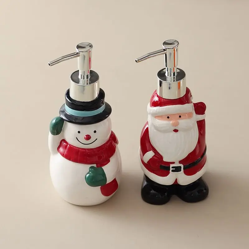 Christmas Ceramic Lotion Dispenser 3
