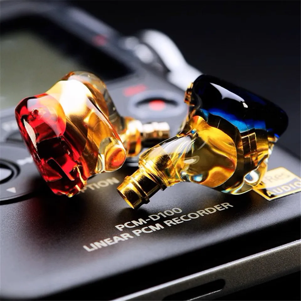 FENGRU Diy QZX-A1 Custom Made In Ear Resin Earphone HiFi Running
