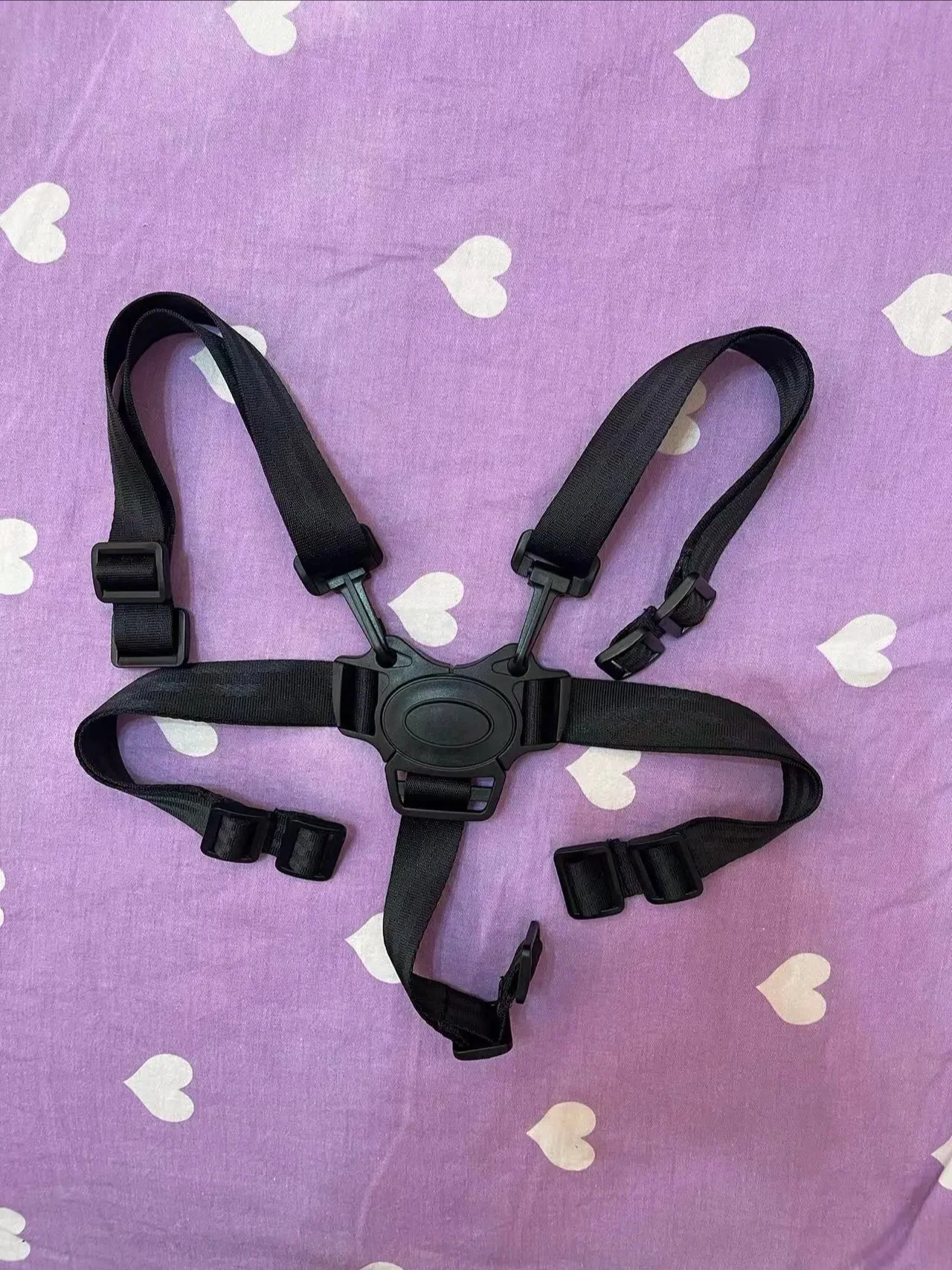 Ickle Bubba Discovery Stroller Seat Unit Full Harness 5-Point replacement high chair Toddler straps 3