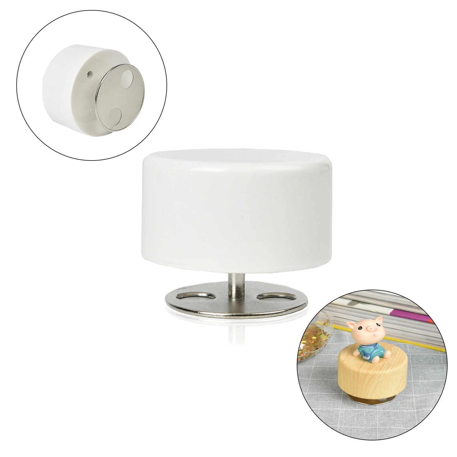 Classical Music Box Base DIY Crafts 18-tones Musical Box Collection Family Rotating Music Base Musical Toy Gifts Wedding