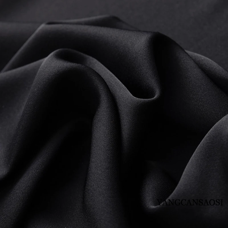 Abbigliamento Estivo Casual da Donna, 95% Seta di Gelso Naturale, Abito in Raso Qiao Doppio Elastico con Spalline Regolabili - immagine 5