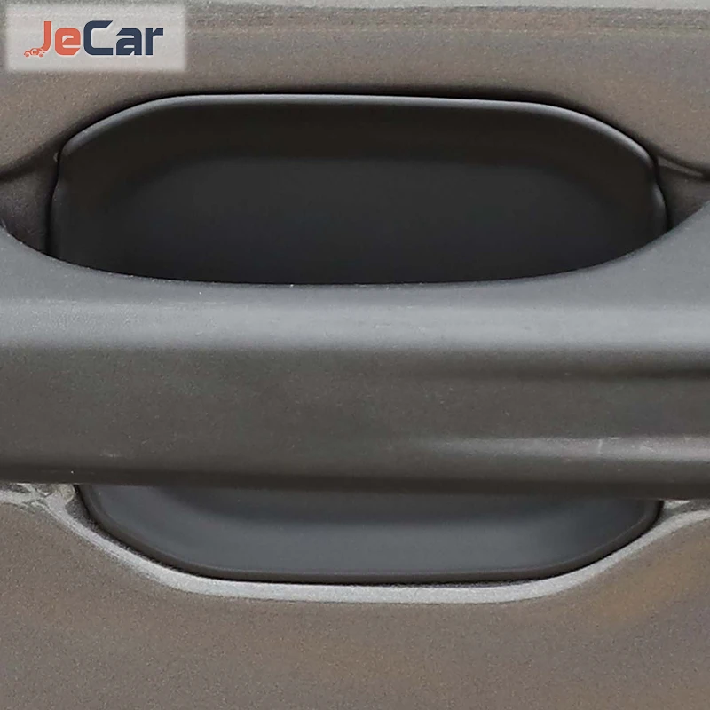 JeCar 뒷문 보울 장식 커버 트림 데칼, 지프 랭글러 JL 글래디에이터 JT 2018 업 외부 액세서리